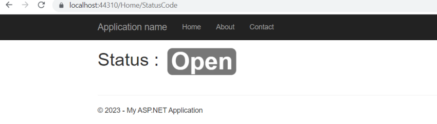 Razor in Asp.net Core